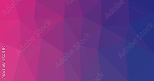 Obraz na plátně Prismatic background with polygonal pattern