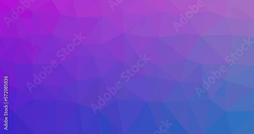 Prismatic background with polygonal pattern. Low poly triangular background gradient. Polygonal background banner template. Illustration with irregular triangles.