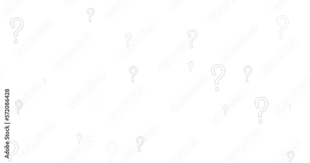 Image of question marks icons on white background Image of question marks icons on white background