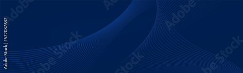 Premium background design with diagonal stripes pattern in dark blue color. Dark blue vector horizontal template for business banners, formal invitation backgrounds, luxury vouchers, 