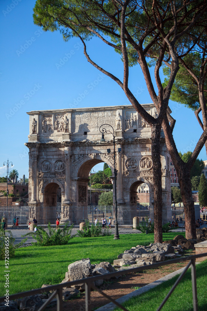 Fototapeta premium Rome Summer Vacation 2022