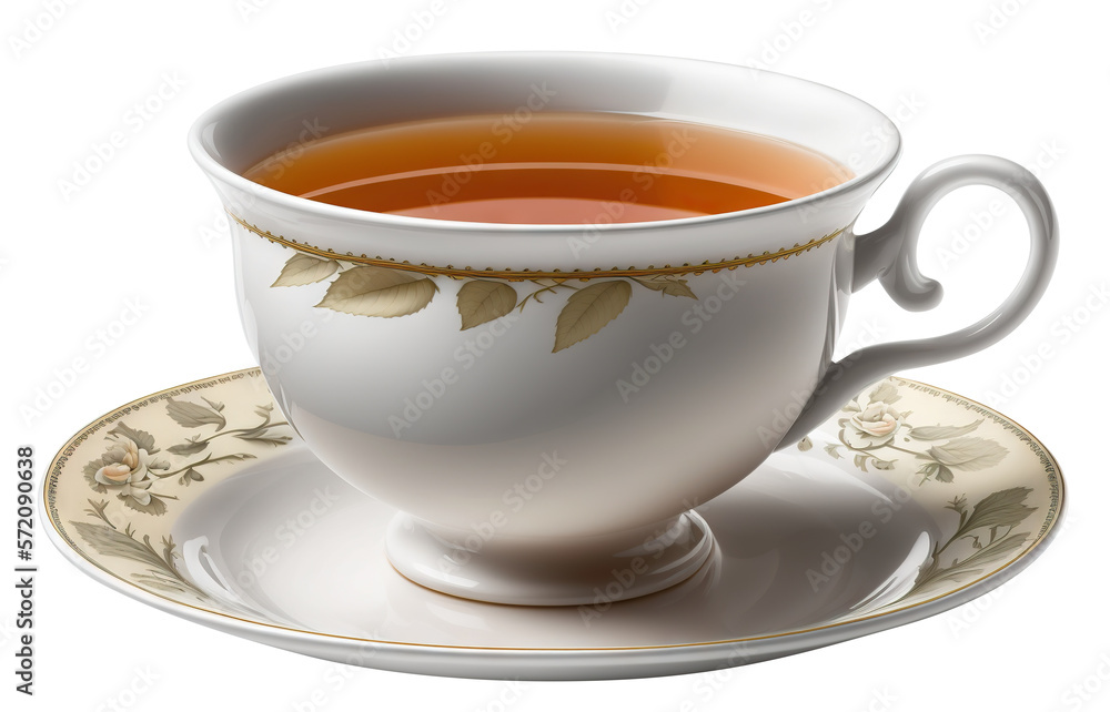 Cup of delicious tea. Based on Generative AI Cup of delicious tea. Based on Generative AI
