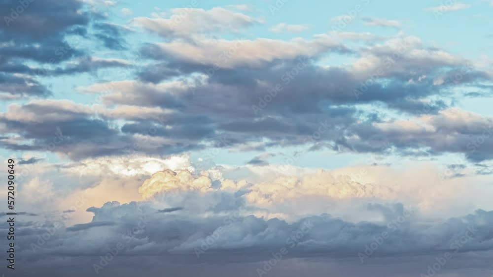 Clouds background. Sunset. Time lapse Clouds background. Sunset. Time lapse