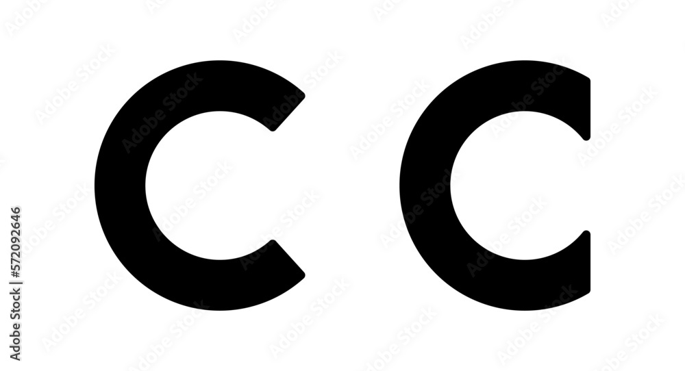 Copyright icon vector illustration. copyright sign and symbol Copyright icon vector illustration. copyright sign and symbol