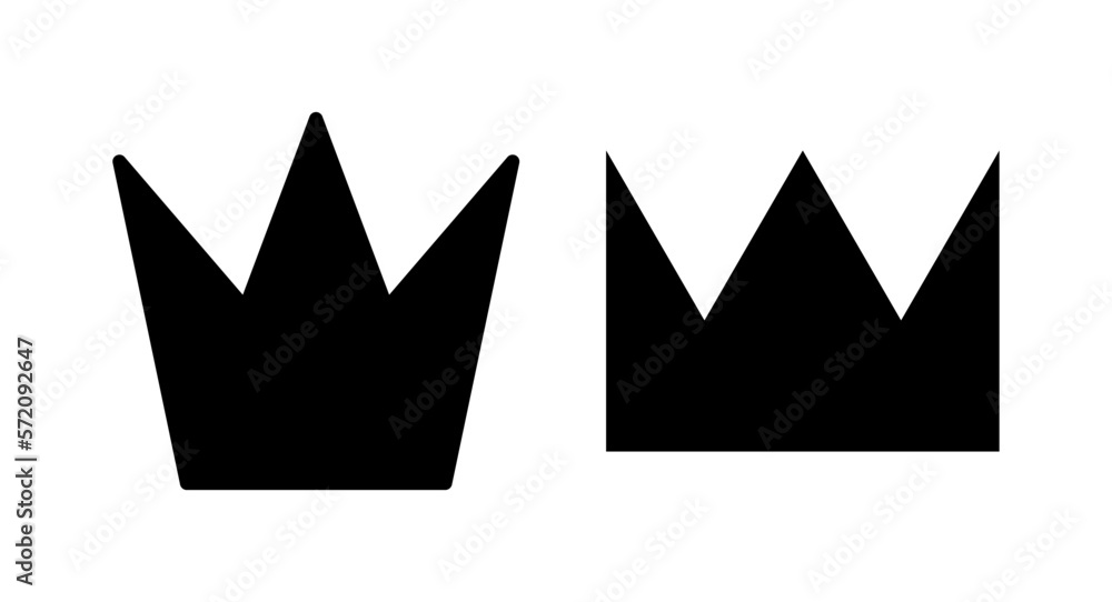 Crown icon vector illustration. crown sign and symbol Crown icon vector illustration. crown sign and symbol