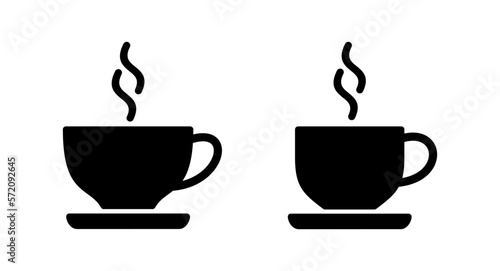 coffee cup icon vector illustration. cup a coffee sign and symbol