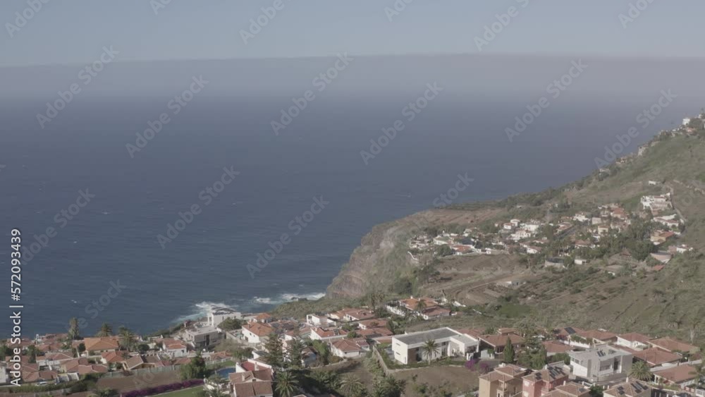 Villa neighbourhood with ocean view in Tenerife, spain. Villa neighbourhood with ocean view in Tenerife, spain.