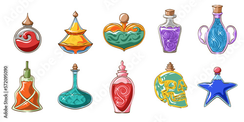 Potion vector set collection graphic clipart design