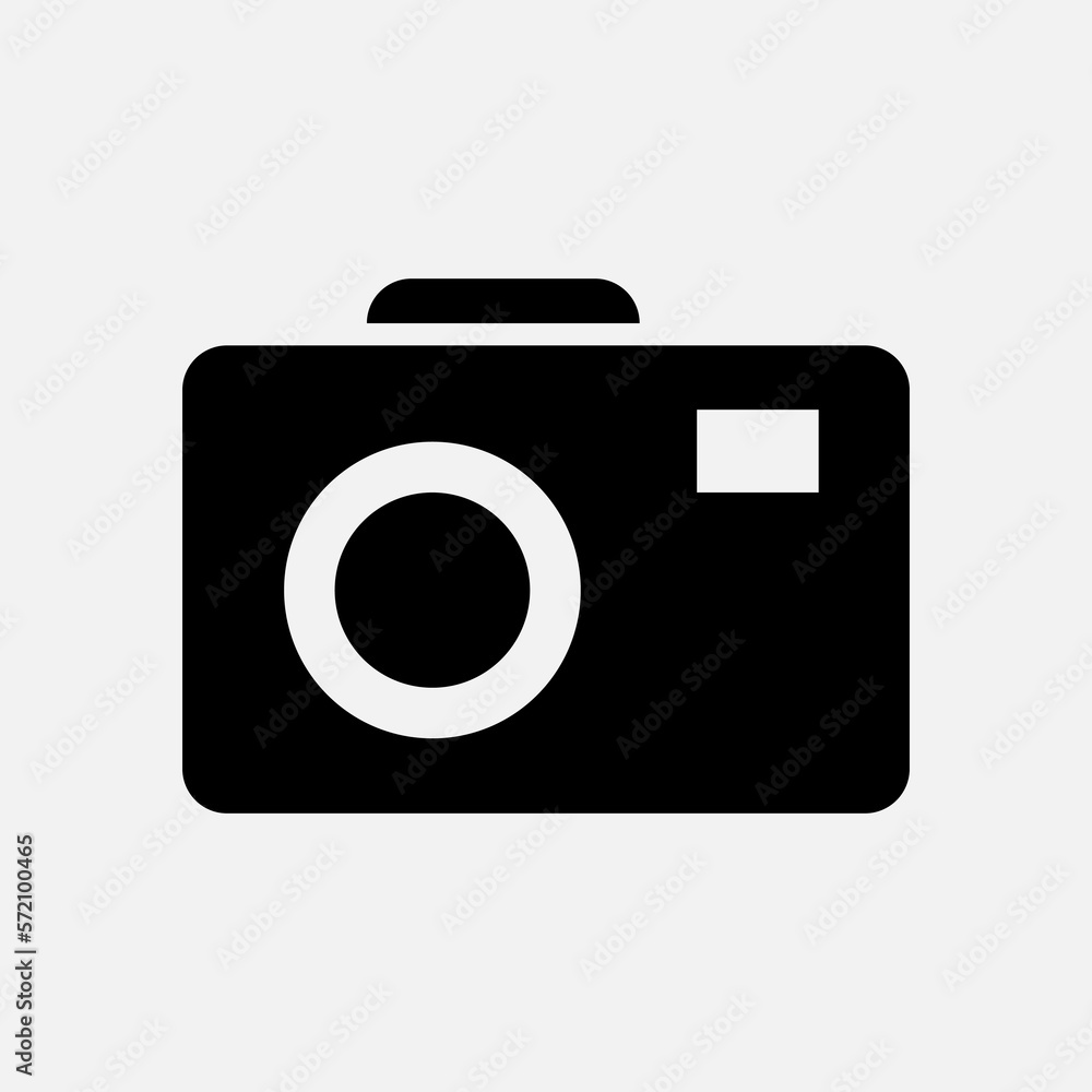 Camera icon vector for web, computer and mobile app trendy style illustration on white background..eps Camera icon vector for web, computer and mobile app trendy style illustration on white background..eps