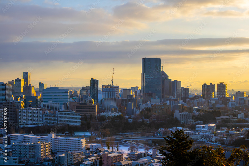 Fototapeta premium 街の風景