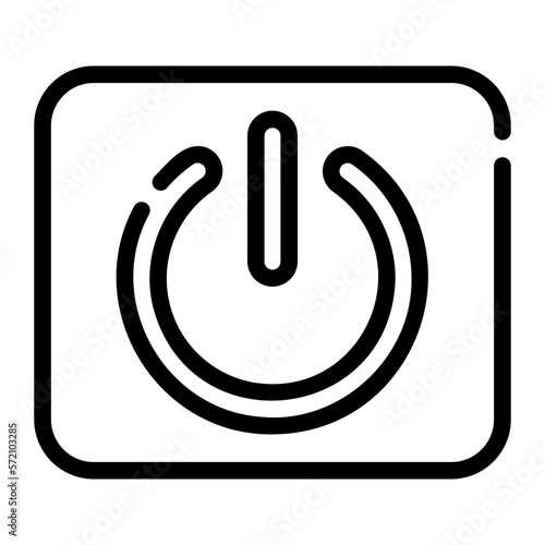 button line icon