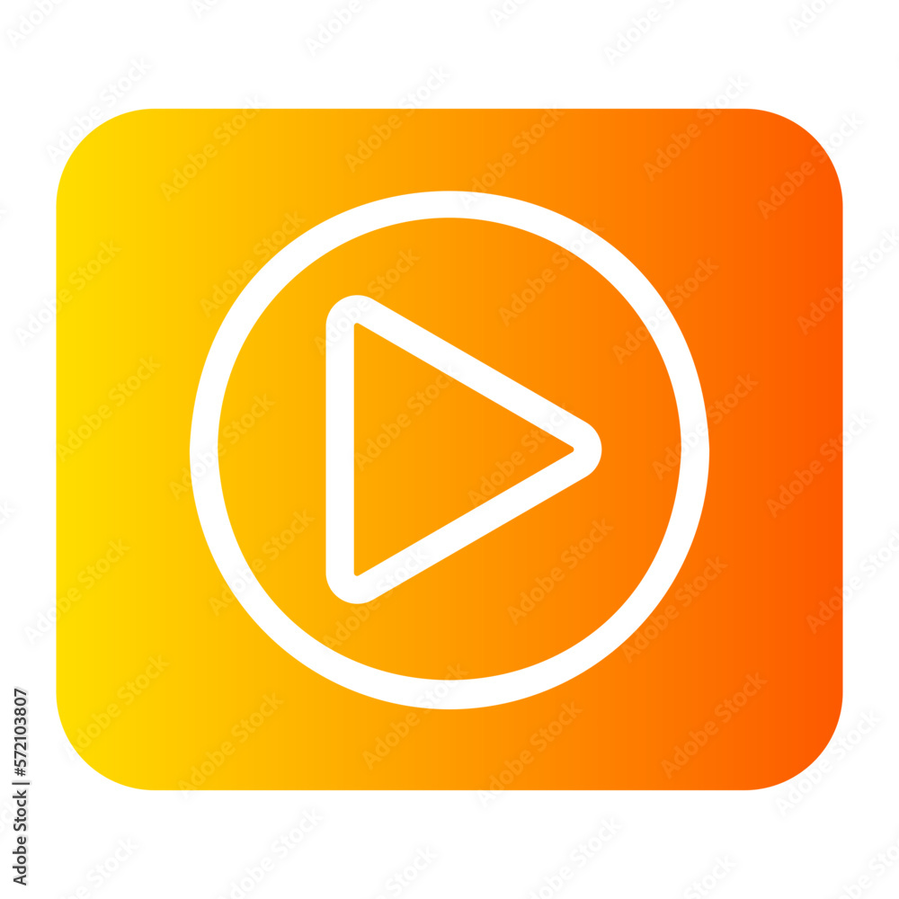videos glyph icon