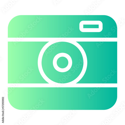 camera glyph icon