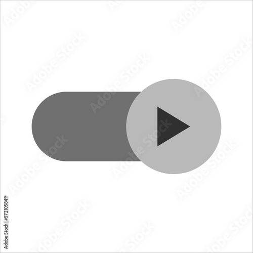 Modern Flat Youtube Icon