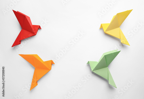 Canvas Print Origami art