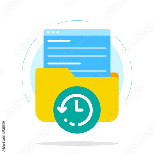 save browser cookies and cache pop up permission concept illustration flat design vector eps10. modern graphic element for landing page, empty state ui, infographic, icon