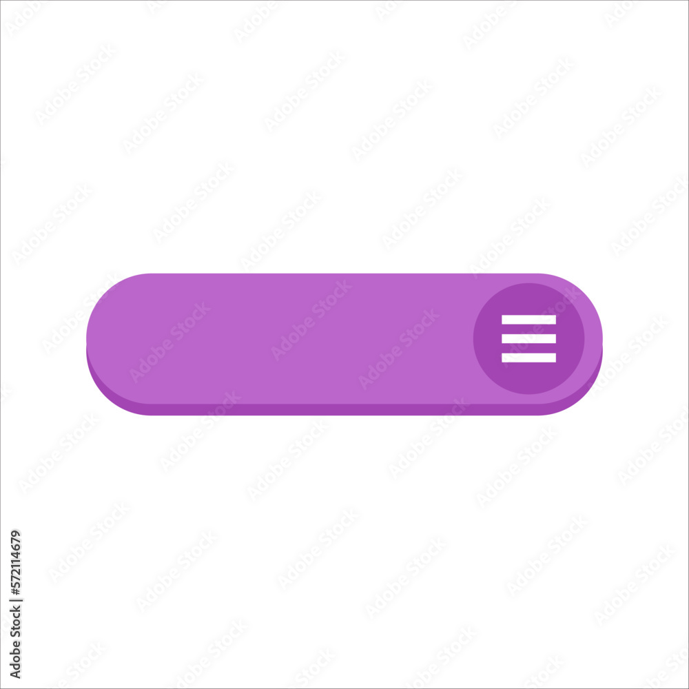 Flat Click Button Flat Click Button