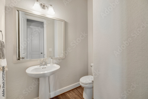 White bathroom