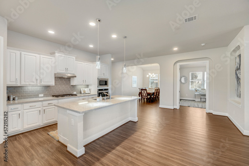 modern kitchen interior