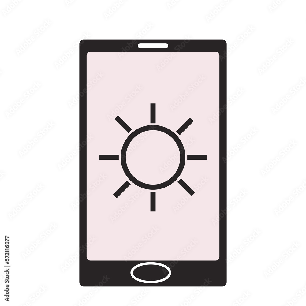 simple flat black smartphone screen simple flat black smartphone screen