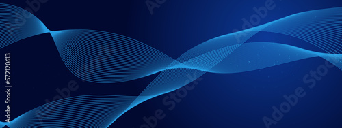 Modern abstract technology particles mesh background