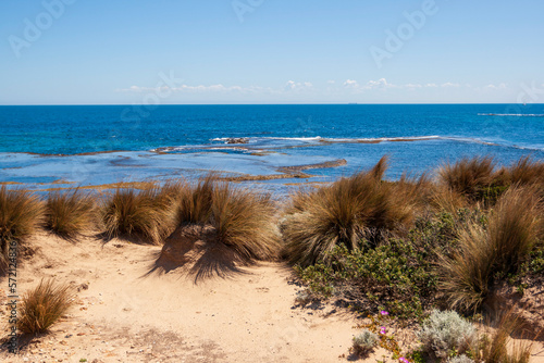 sand dunes and sea Philip Island, Australia 