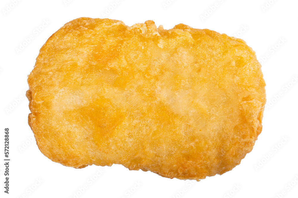 Fried chicken nugget on white background, Fried nugget on white PNG File. Fried chicken nugget on white background, Fried nugget on white PNG File.