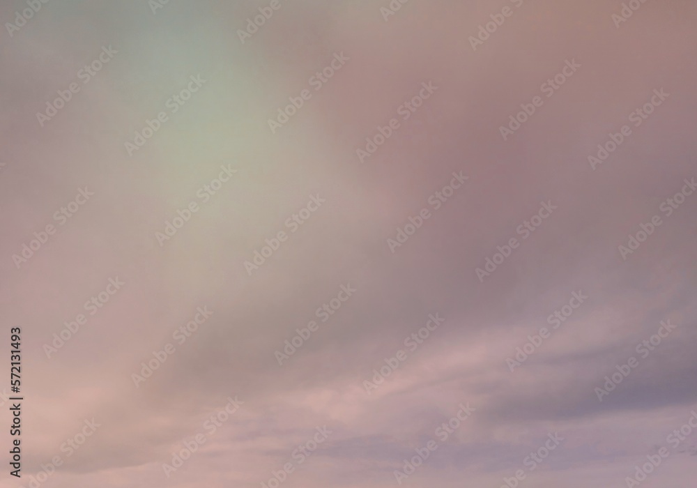 Background illustration of a cloudy sky cloud scene in the evening