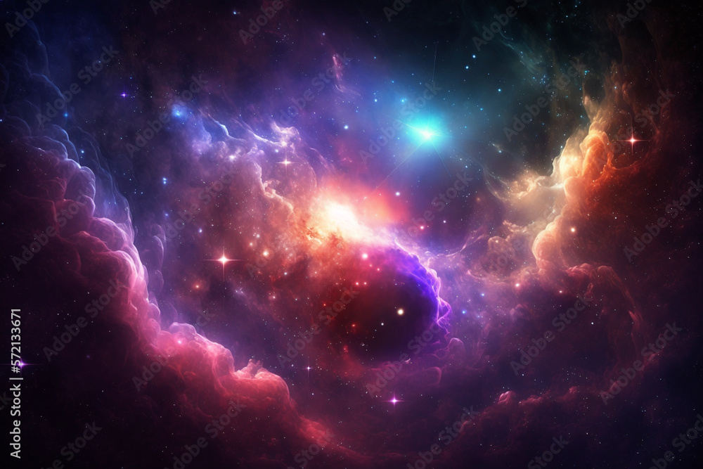 Cosmic Galaxy Wonder: The Beauty of the Endless Universe in Stunning Gradient Backgrounds With Generative AI Cosmic Galaxy Wonder: The Beauty of the Endless Universe in Stunning Gradient Backgrounds With Generative AI
