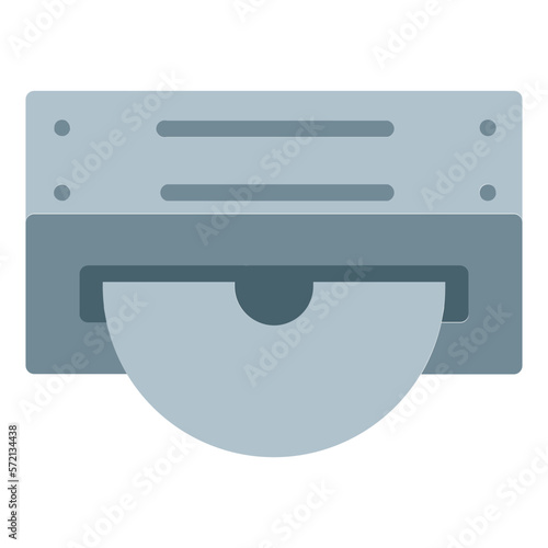 Cd rom flat icon