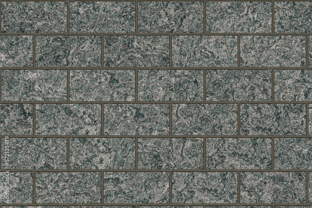 Granite block brick background