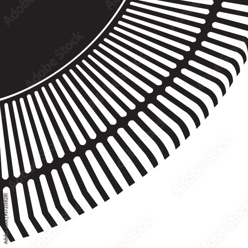 close up of rake