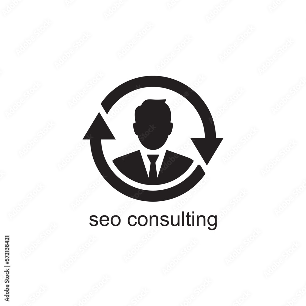seo consulting icon , business icon seo consulting icon , business icon