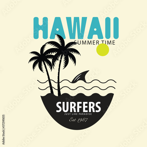Photography Vector surfing badge