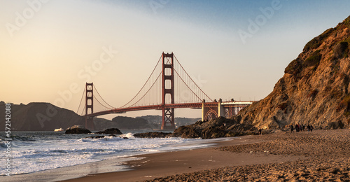 Golden Gate Bridge (San Francisco) at Sunset