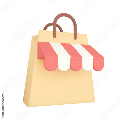 Shopping Bag. Online Shoppi...