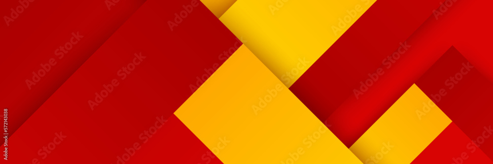 Vibrant Red and Yellow Banner Background Vector Illustration for Your Creative Projects Vibrant Red and Yellow Banner Background Vector Illustration for Your Creative Projects