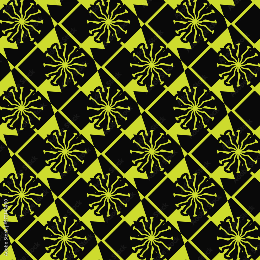 Fototapeta premium Abstract textile design Seamless pattern Vector illustration