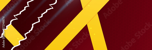 Vector Illustration of Bold Dark Red and Yellow Banner Background - Ideal for Promotions and Advertising Free Download Vector Illustration of Bold Dark Red and Yellow Banner Background - Ideal for Promotions and Advertising - GFXLoad