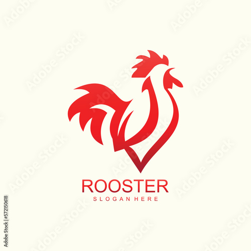 Chicken premium quality with Assortment of abstract logos
