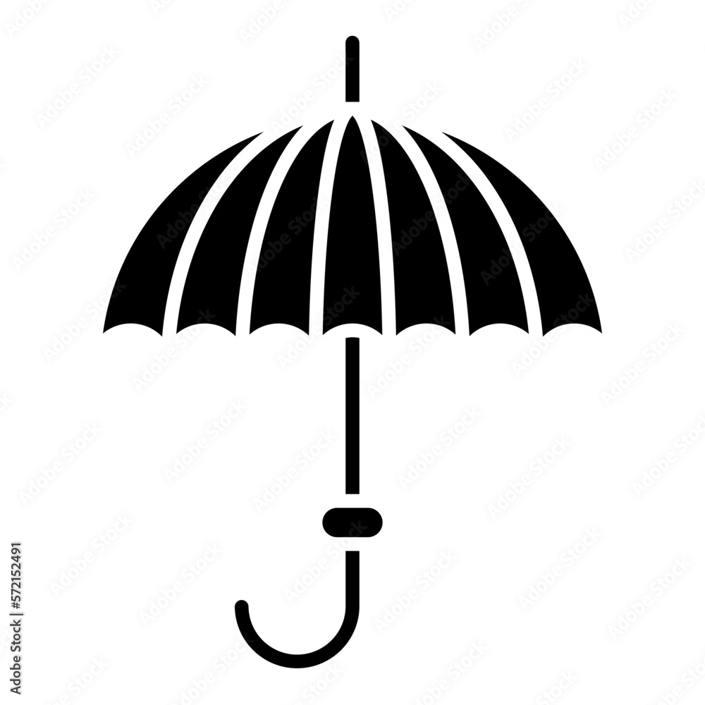 Vector Design Umbrella Icon Style Vector Design Umbrella Icon Style