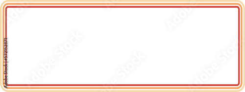 Groovy poster Horizontal illustration