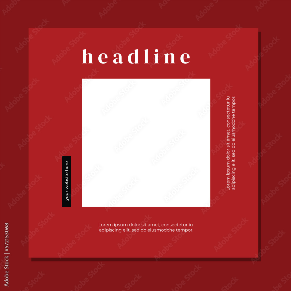 Editable minimal square banner template. Suitable for social media post and web internet ads. Vector illustration with photo college Editable minimal square banner template. Suitable for social media post and web internet ads. Vector illustration with photo college