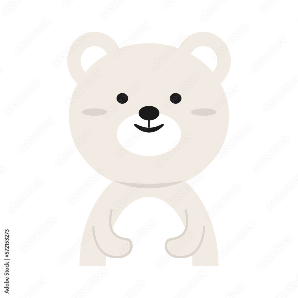 Fototapeta premium Polar Bear Animal Expression