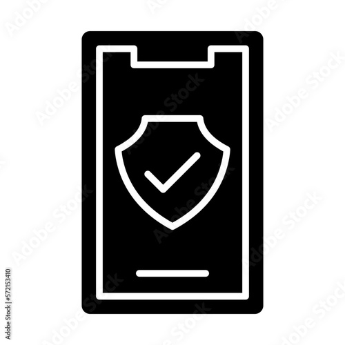 Vector Design Mobile Safety Icon Style