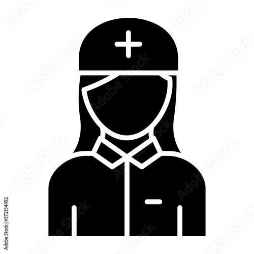 Vector Design Nurse Icon Style
