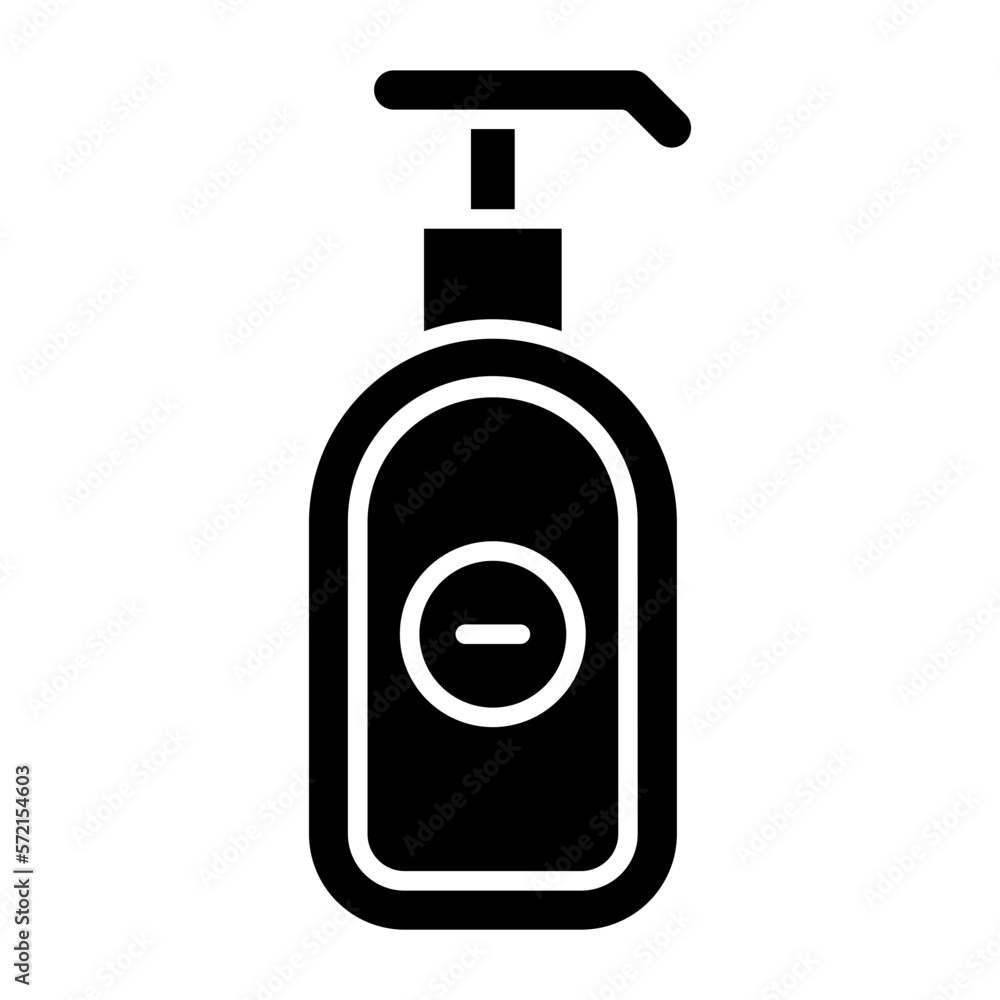 Obraz premium Vector Design Hand Sanitizer Icon Style
