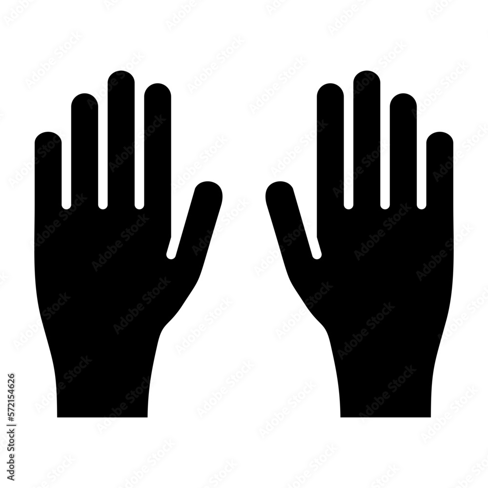 Vector Design Gloves Icon Style Vector Design Gloves Icon Style
