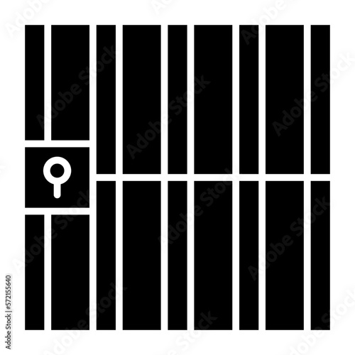 Vector Design Jail Icon Style
