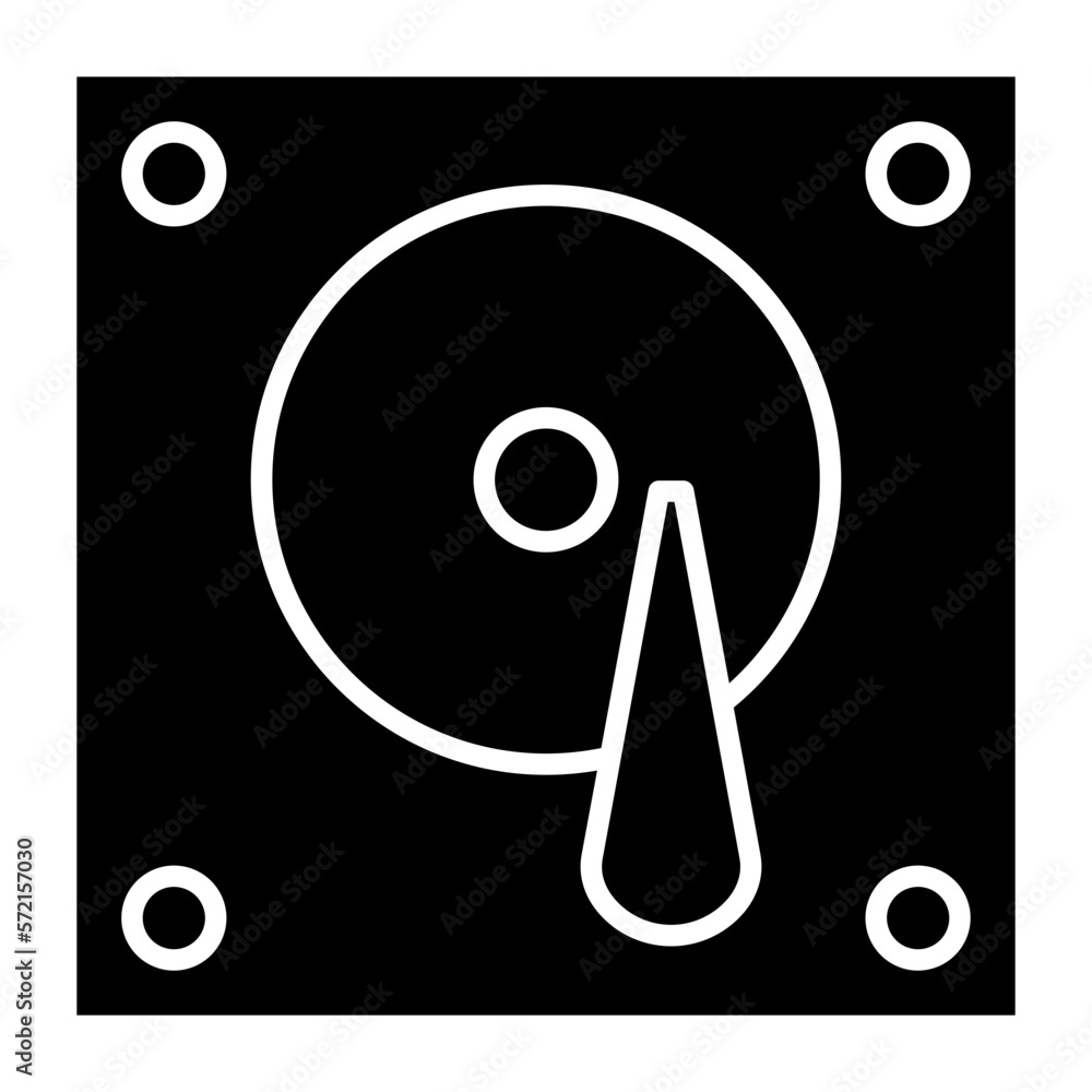 Vector Design Hard Drive Icon Style Vector Design Hard Drive Icon Style